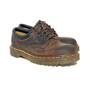 Dr martens brown leather